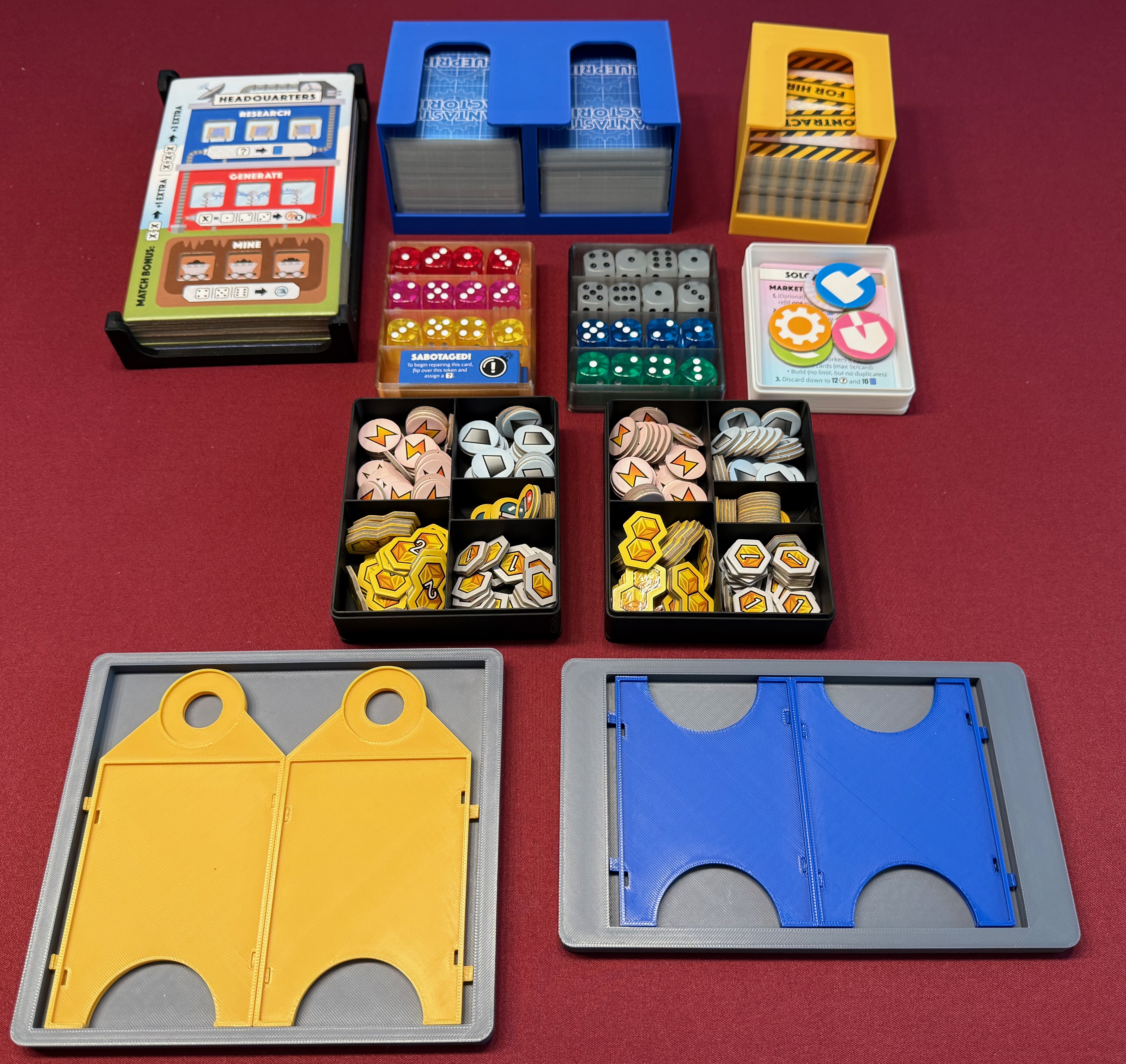 Fantastic Factories + Manufactions & Subterfuge expansions insert