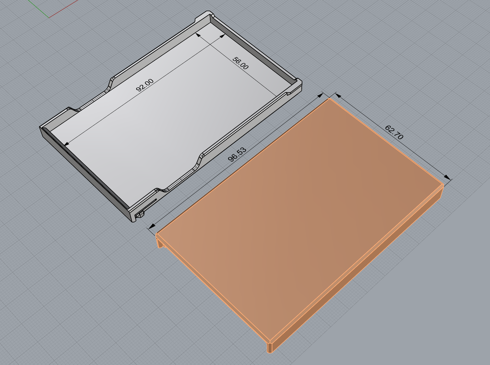 Miniatura 5 do modelo 3D SlideClick Card Case