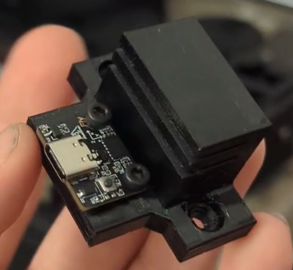 Sovol SV06 under-carriage accelerometer mount