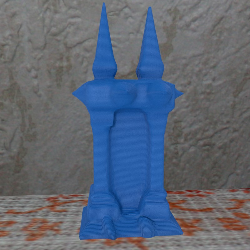 Terrain Wargame Pillar Spiked