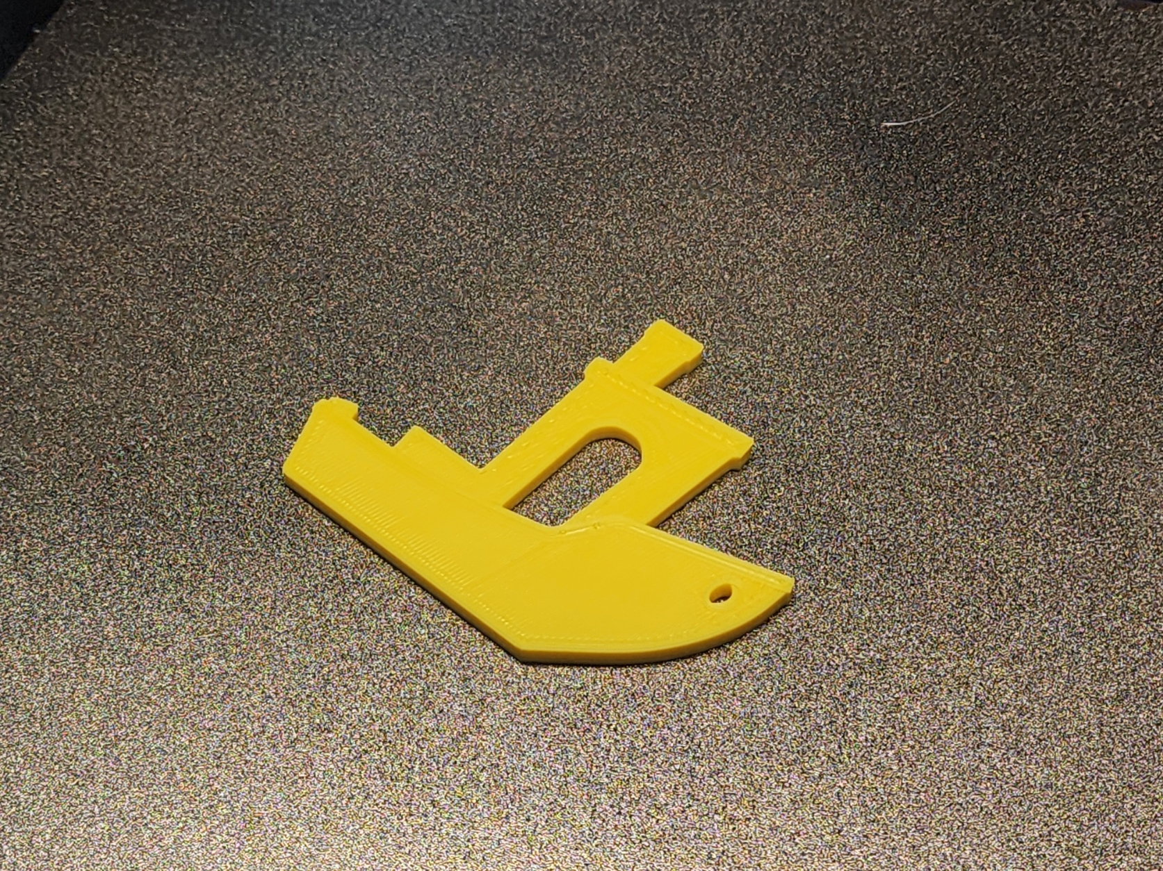 Miniatura 2 do modelo 3D 2D Benchy Keychain