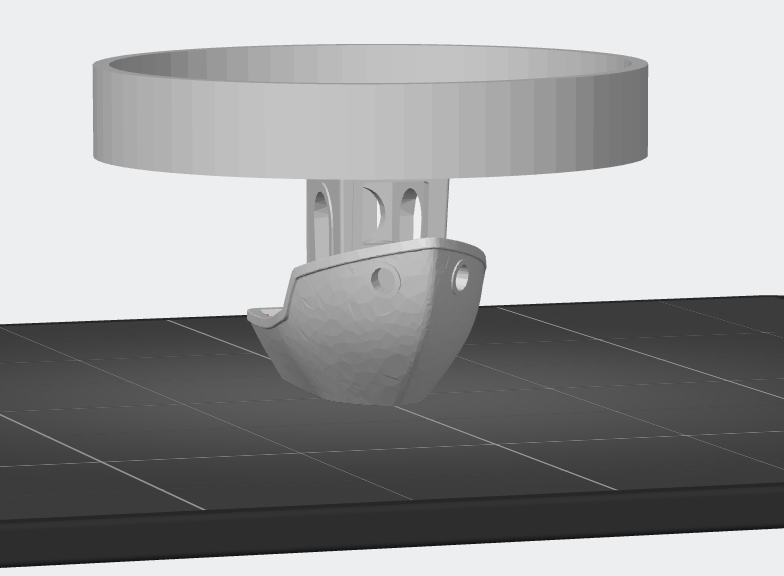 Benchy glass holder