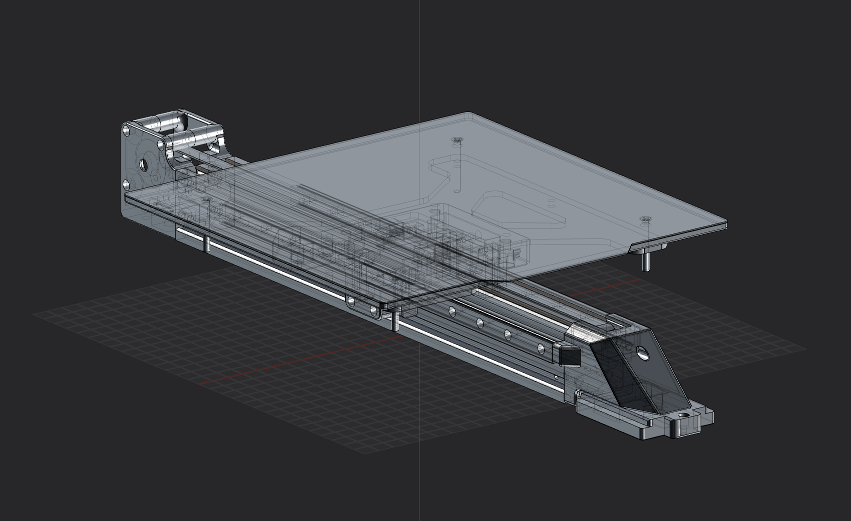 9mm Y-axis Belt Double Shear Enderwire (Work in Progress)
