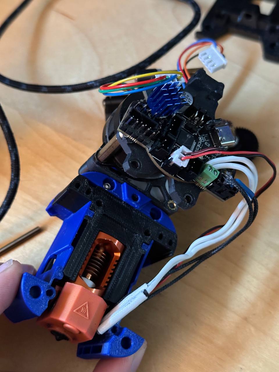 Umbilical Plate (V0.2 Dragon Burner + EBB36 w. MAX31865 + Sherpa Micro)