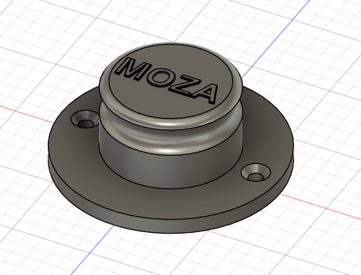 Moza steering wheel wall mount