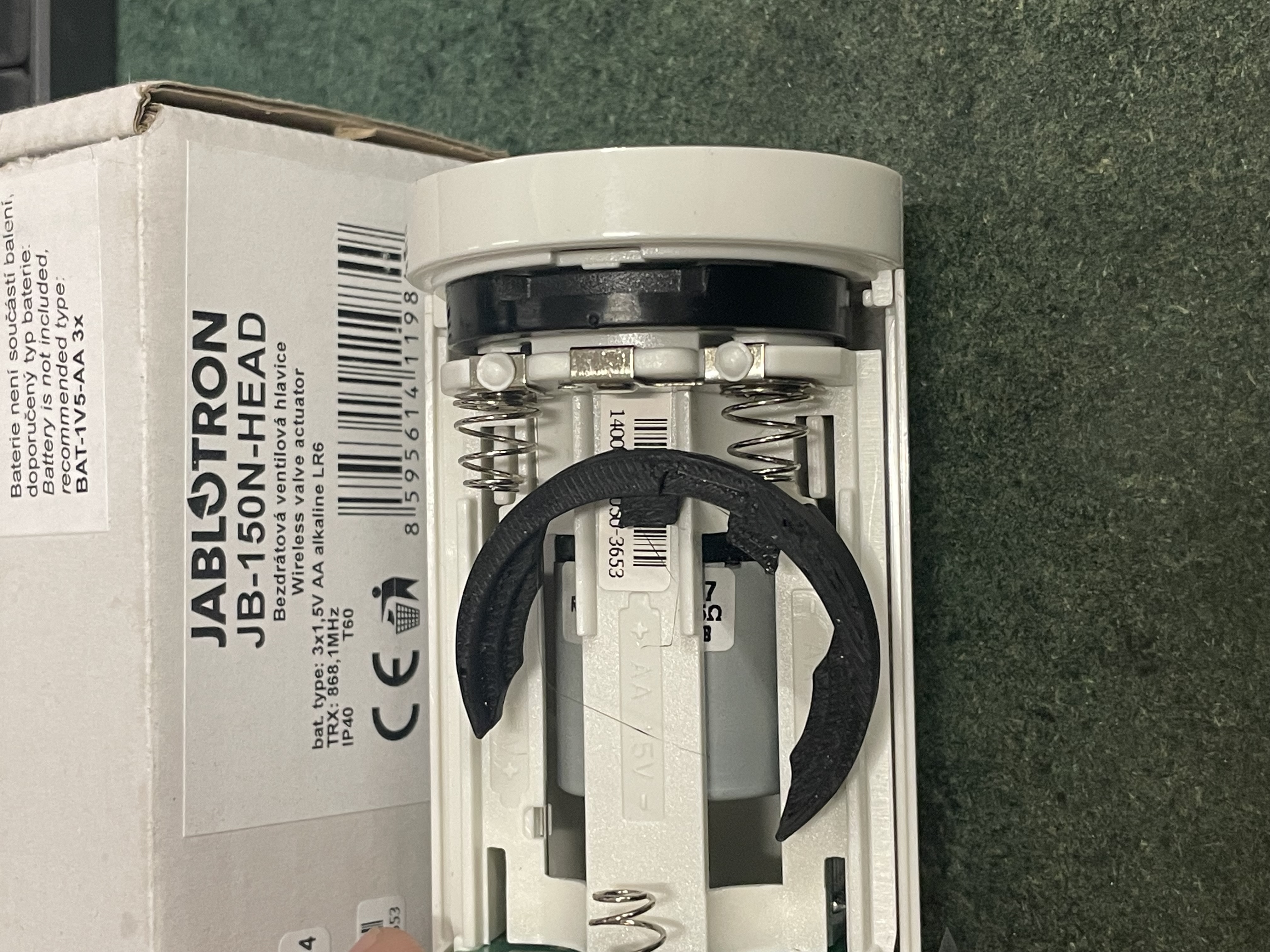 Safety ring for JABLOTRON JB-150N-HEAD