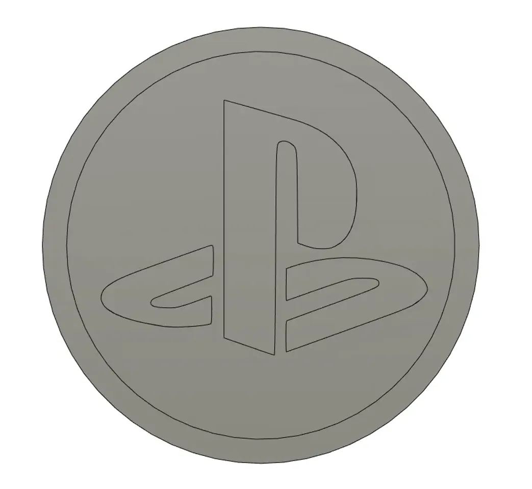 PS5 Button by Joker | Download free STL model | Printables.com
