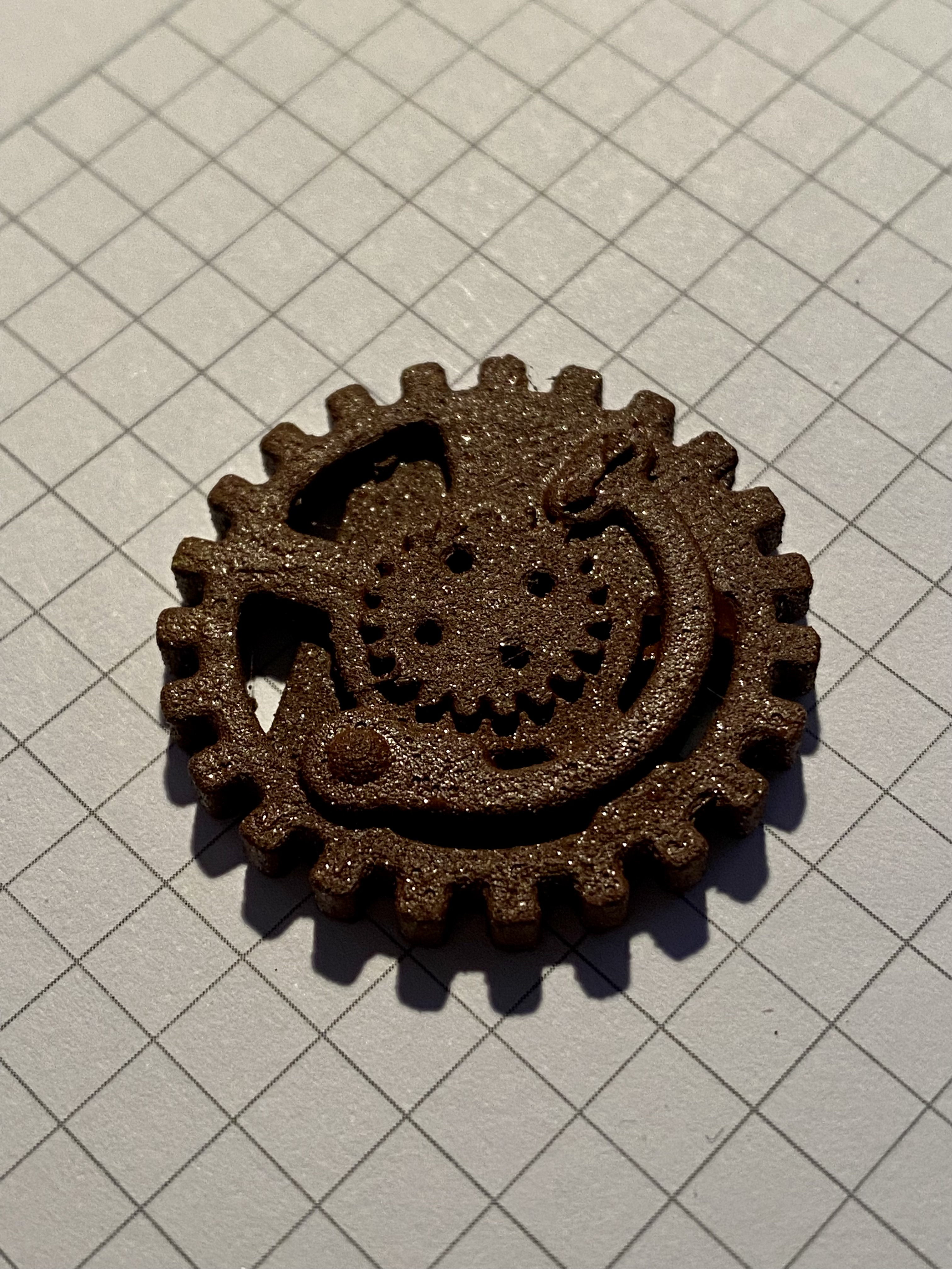 Steampunk Button I
