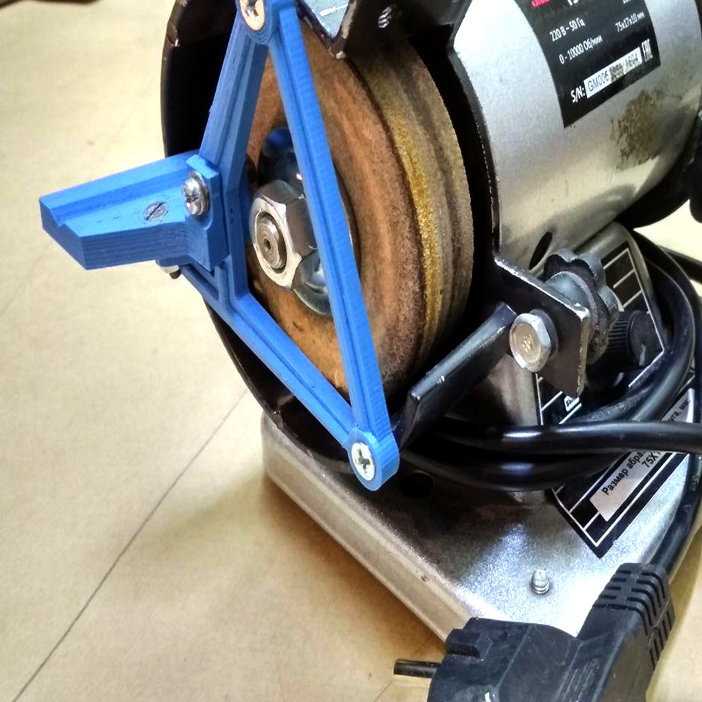 Miniatura 4 do modelo 3D Drill sharpener for grindstone grinder 
