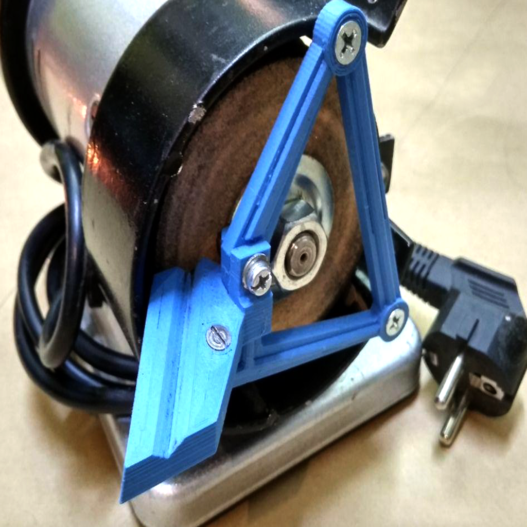 Miniatura 5 do modelo 3D Drill sharpener for grindstone grinder 