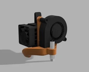 Biqu H2 V2 - 5015 fan duct for PINDA probe