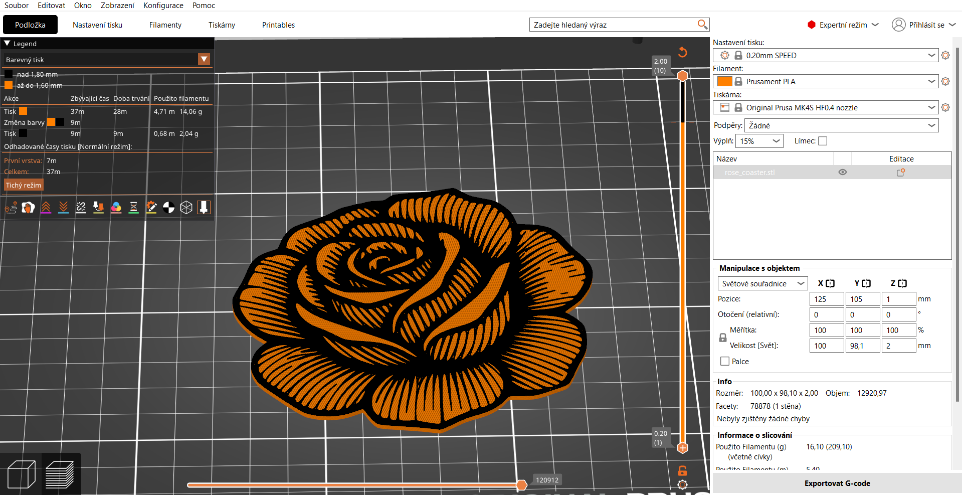Two coasters: Simple roses — miniatura 8