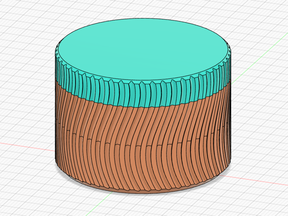 Miniatura 3 do modelo 3D 2 round threaded box