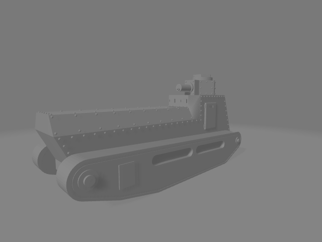 Stridsvagn m/21-29 (Not a very accurate model)