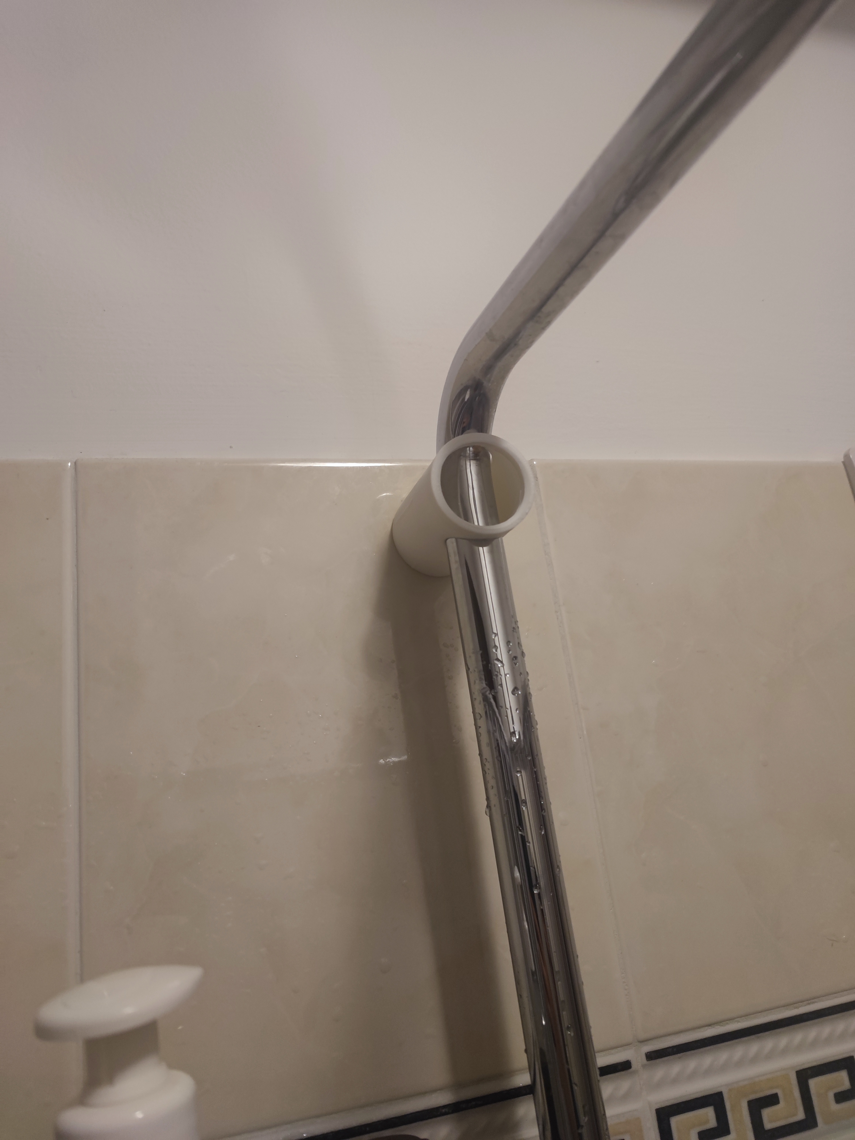 Shower Head Pipe/Rail Holder 2 Holes