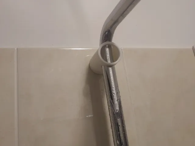 Shower Head Pipe/Rail Holder 2 Holes