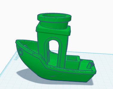 Benchy toothbrush holder