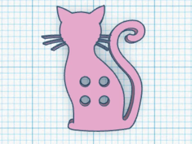 Cat Button