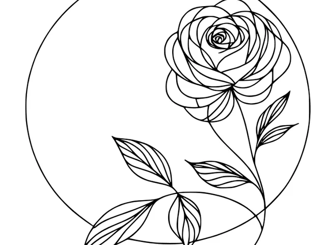 Three wall arts: Roses