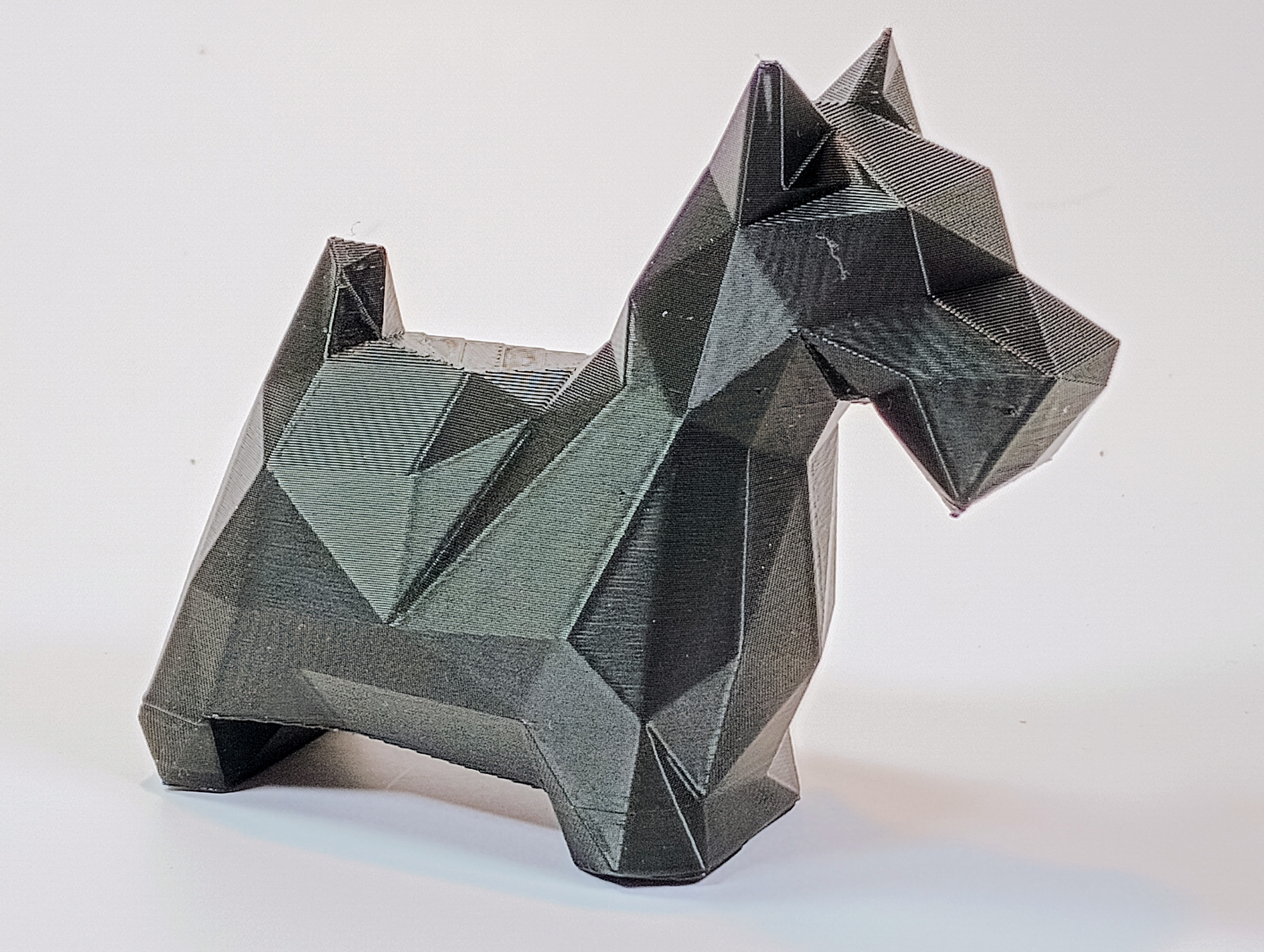 Low Poly Scottish Terrier
