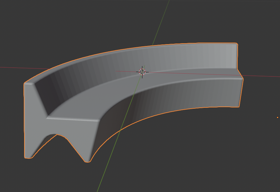 Concrete bench - arch