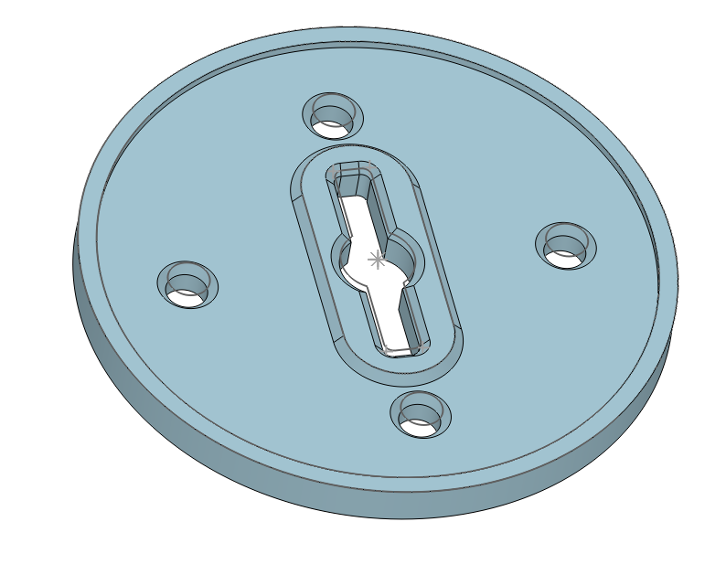 Key lock lid S&G Sargent & Greenleaf 6880 511