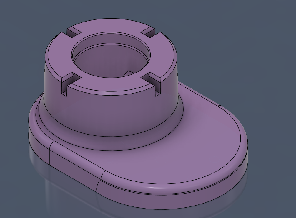 Raised 2kg Spool Holder Puck for Core One
