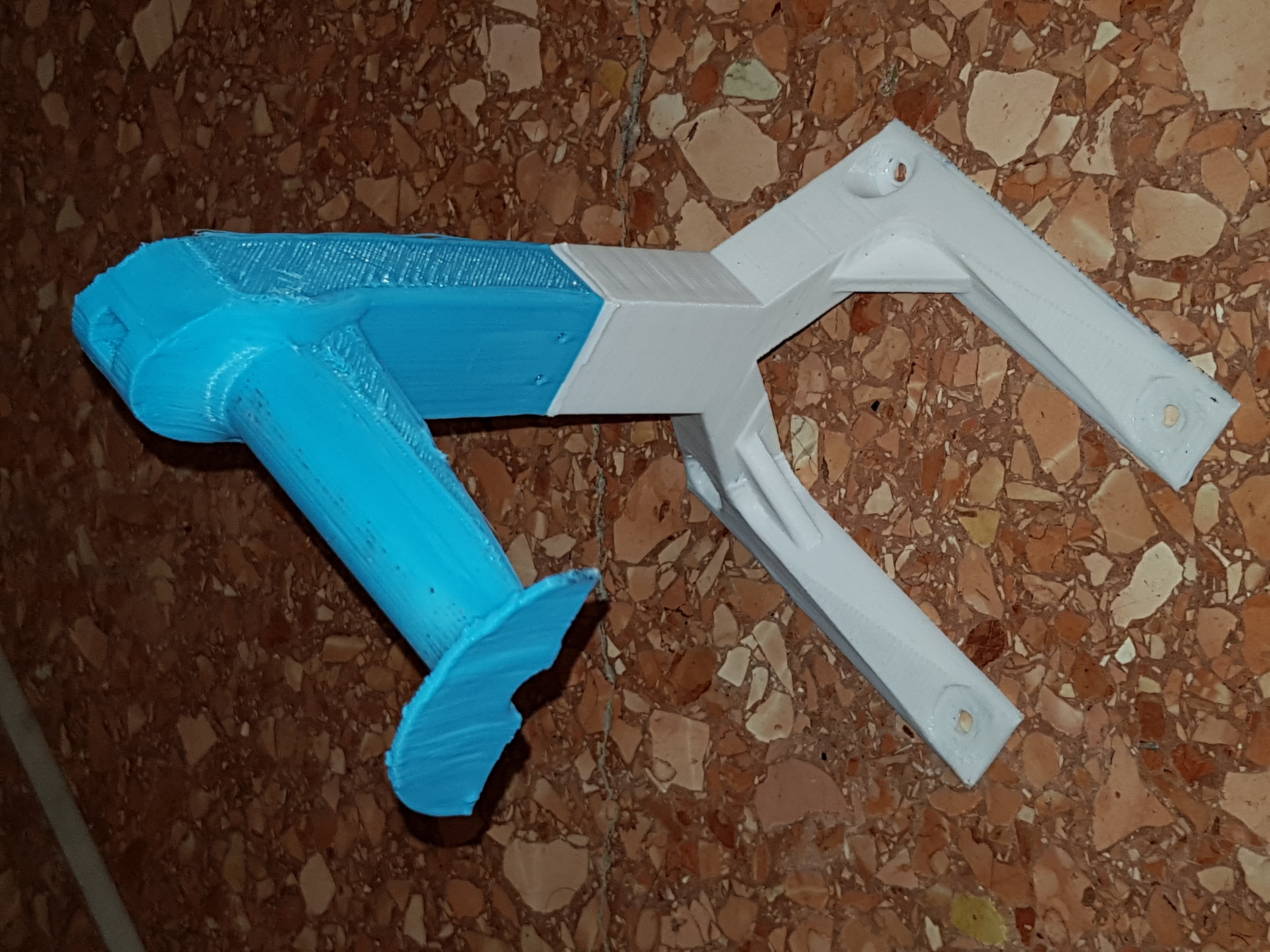 1KG spool holder for 100mm printers 3D model thumbnail