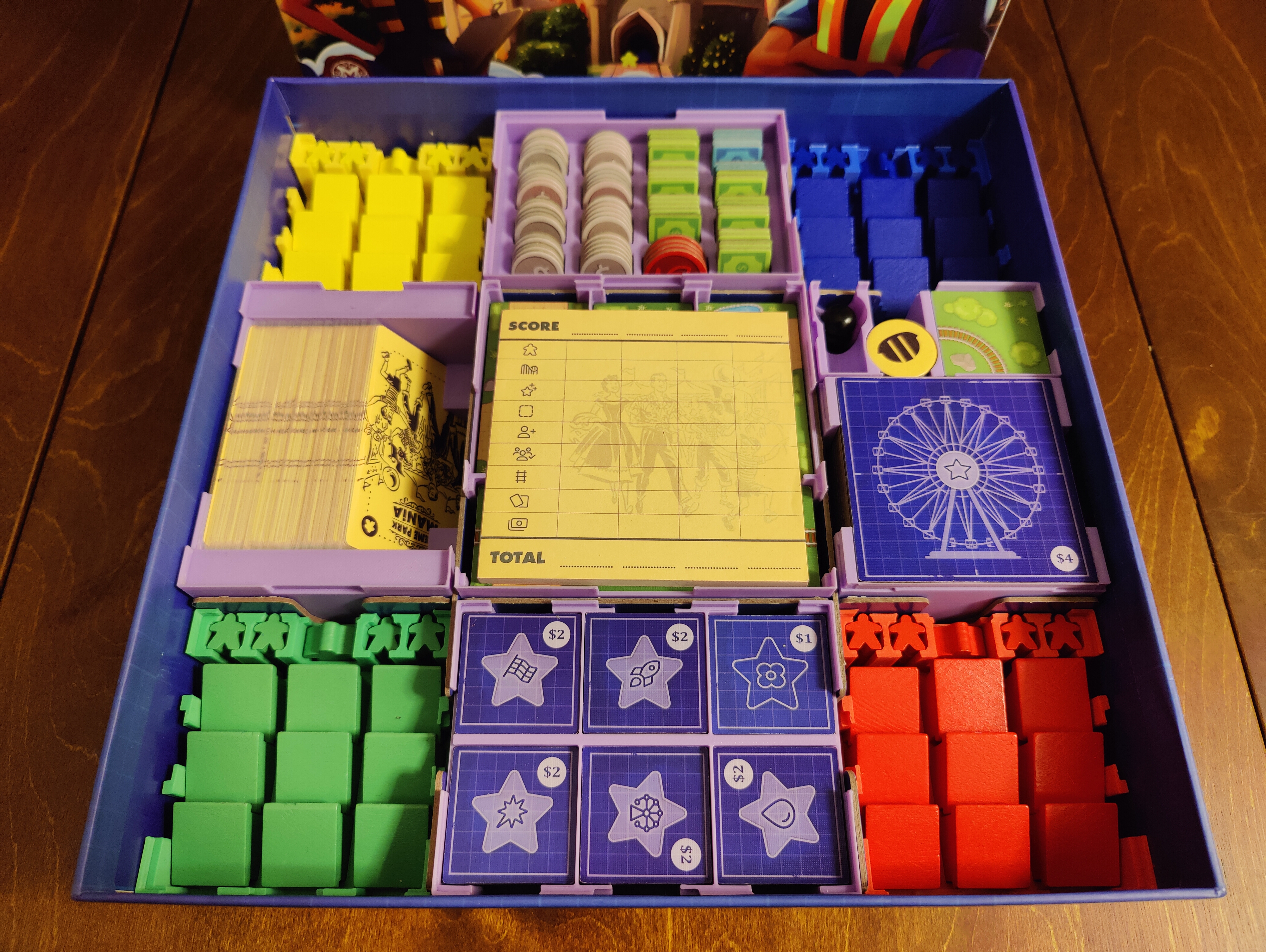 Theme Park Mania Insert