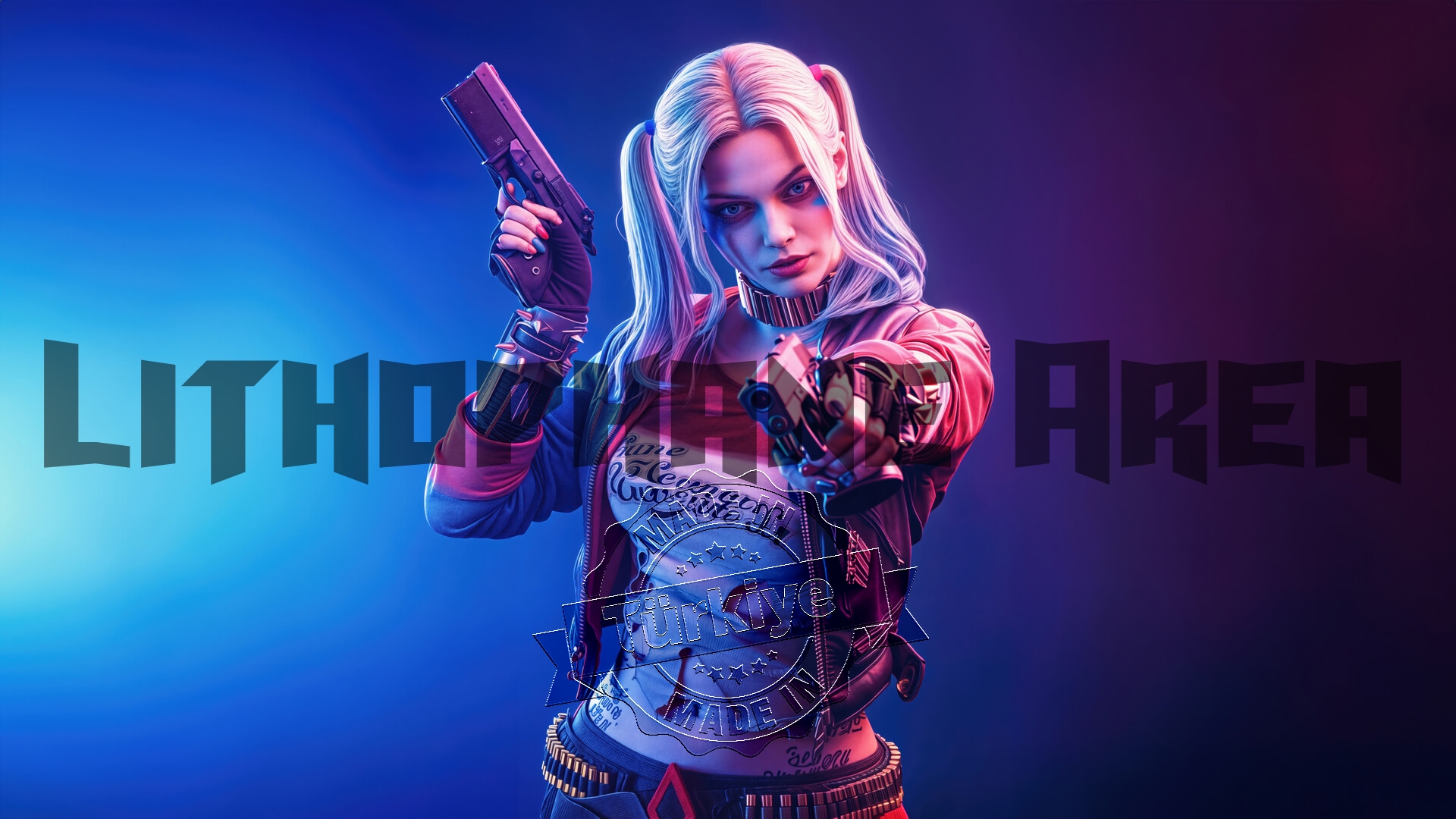 Harley Quinn Movie Lithophane