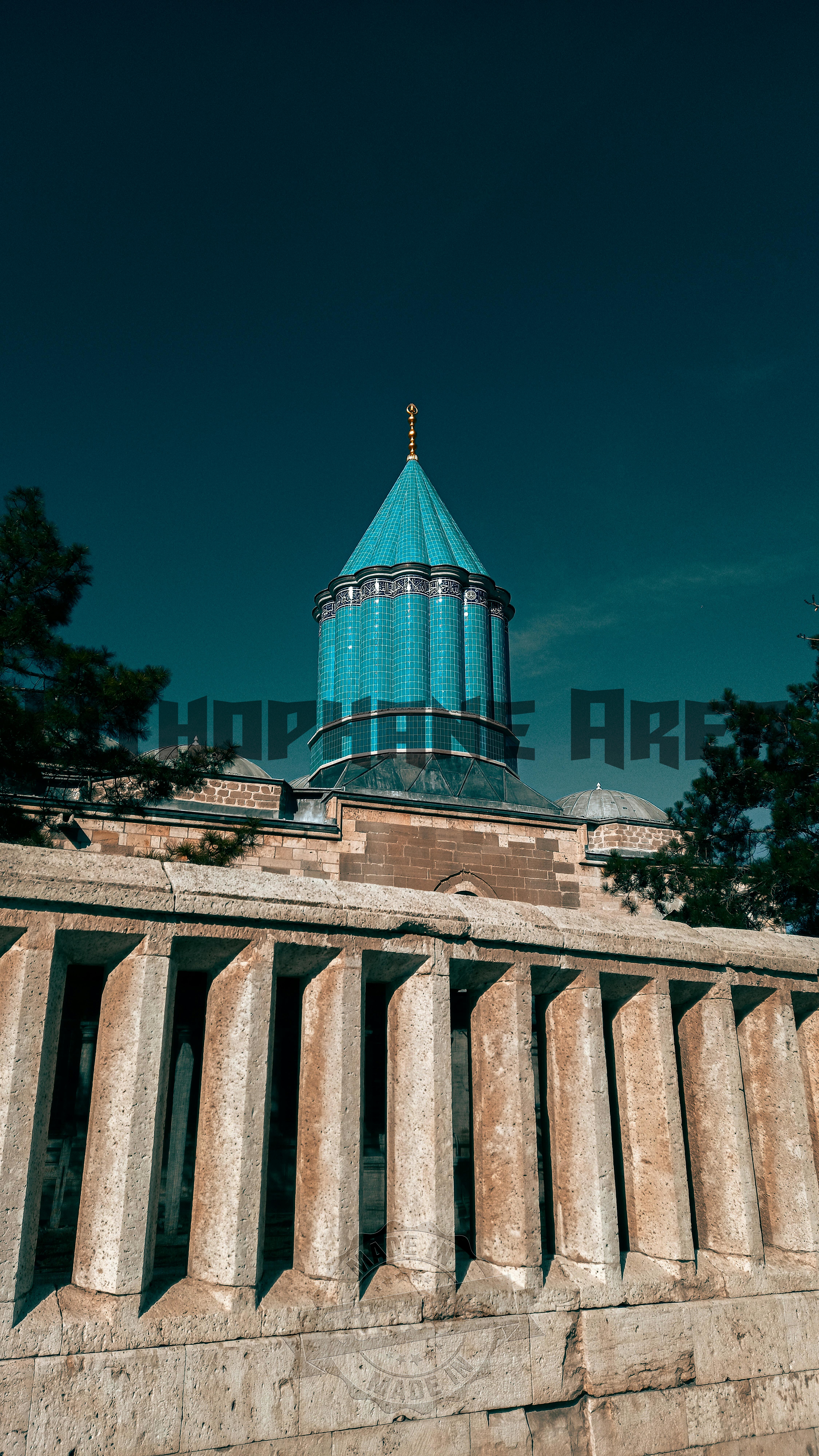 Konya Mevlana Türbesi Lithophane