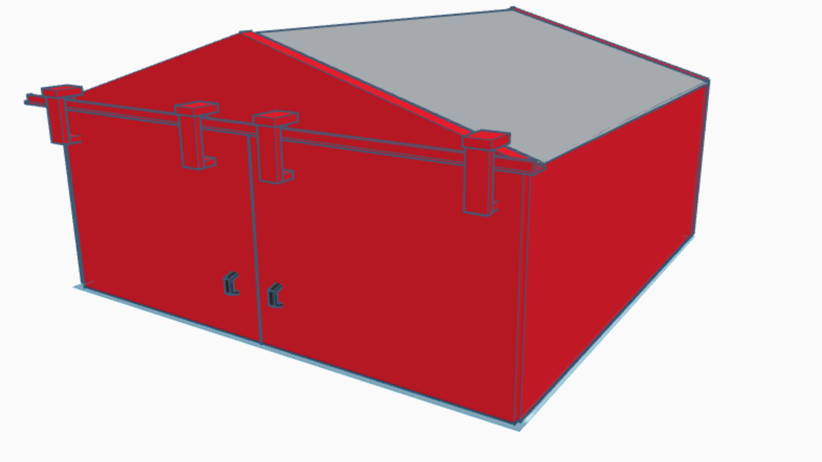 red farm shed