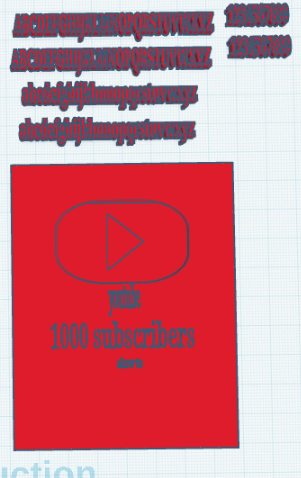 youtube 1000 subscribers trophy with character