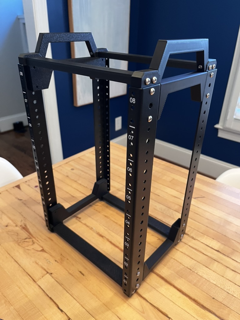 Mini Rack 10" server rack for NavePoint or Gator Rackworks rails