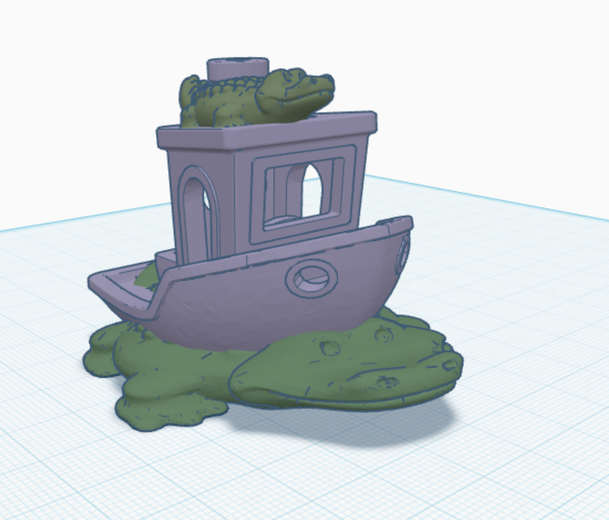 Benchy gator