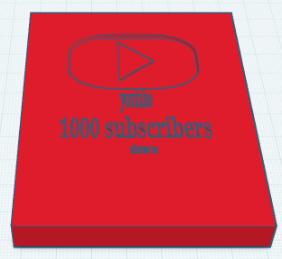 youtube 1000 subscribers trophy