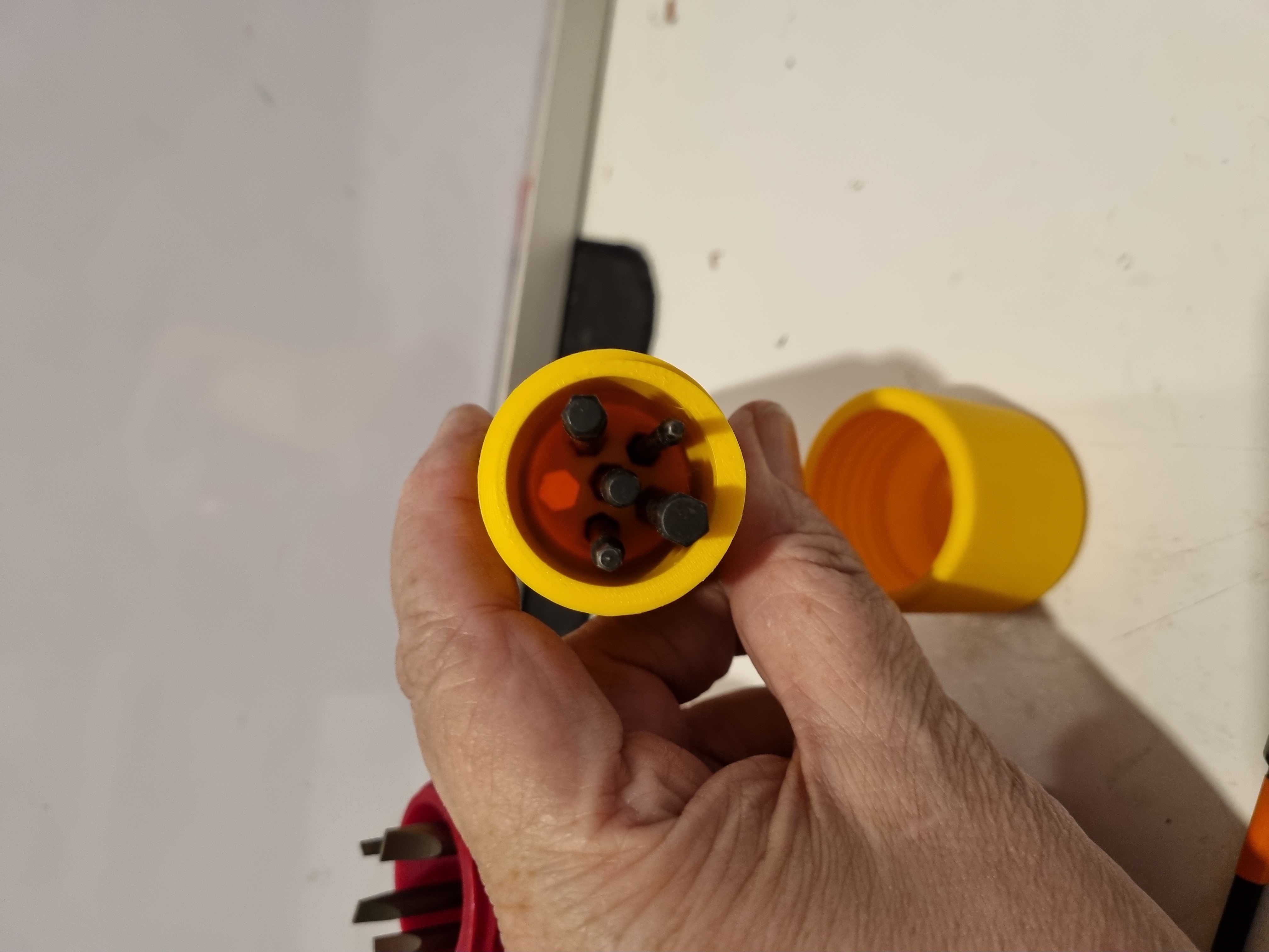 Miniatura 3 do modelo 3D Long screwdriver bits case