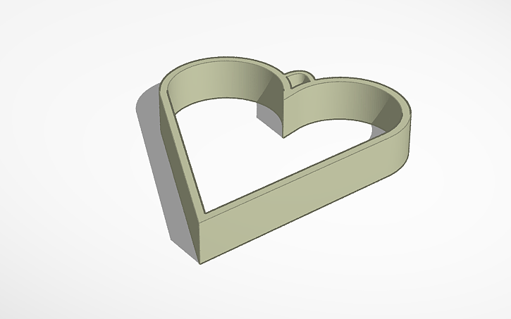 Heart Shaped Pendant Rim
