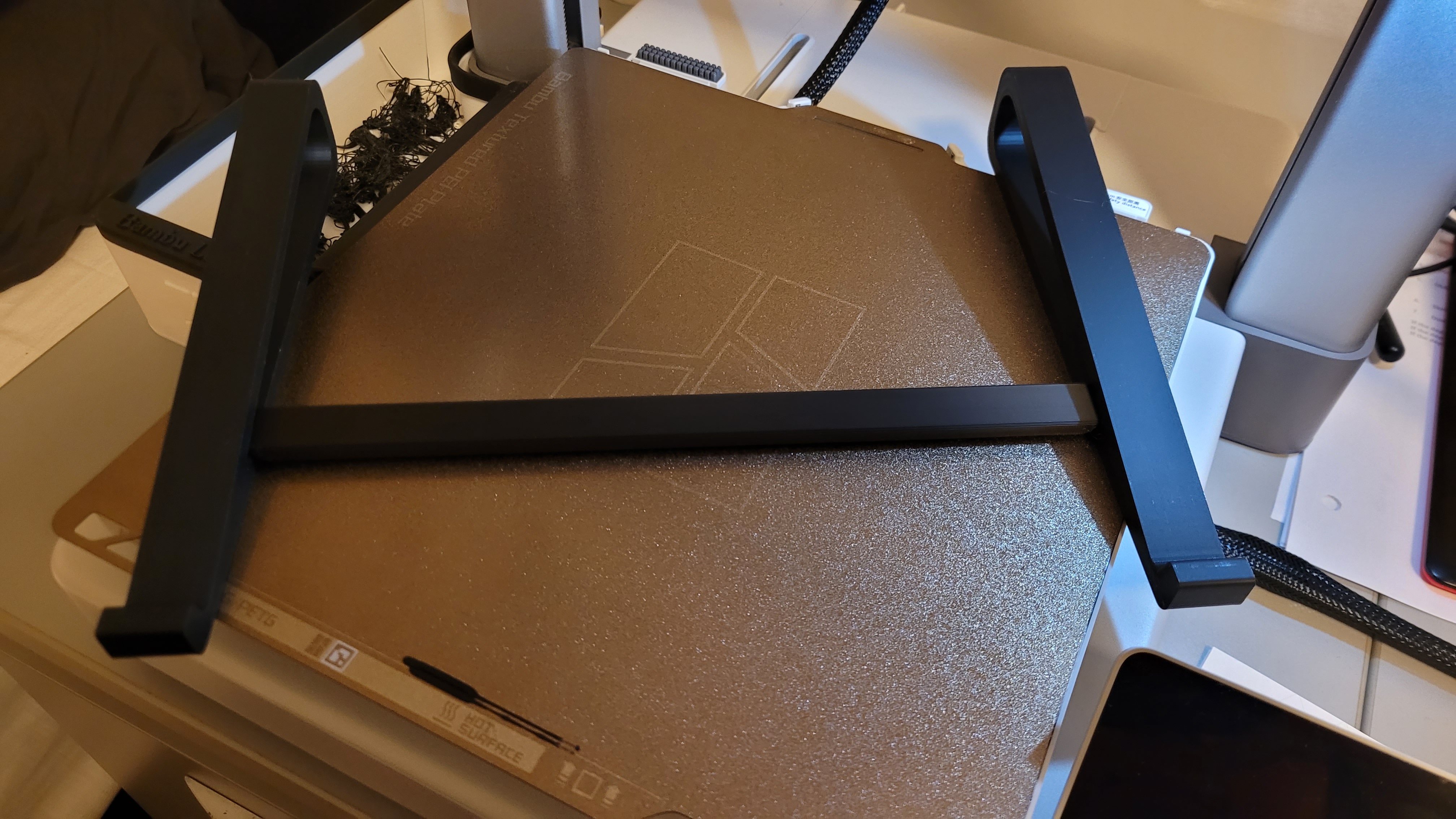 Laptop riser spacer