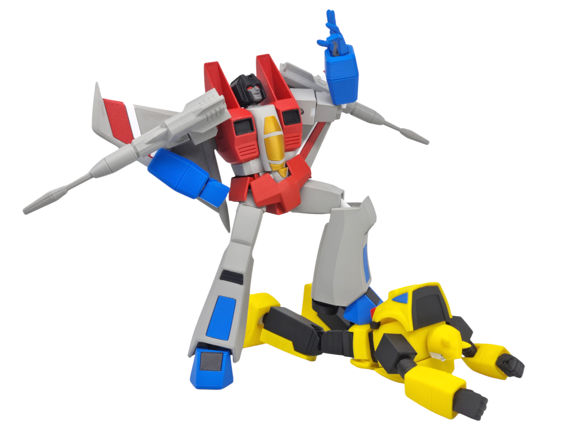 Transformers Devastation Starscream Articulated Figure V2! — miniatura 11