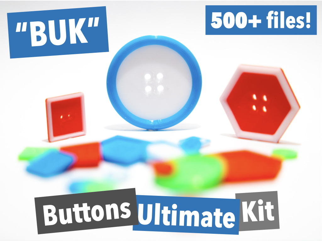 BUK - Buttons Ultimate Kit - 500+ files!
