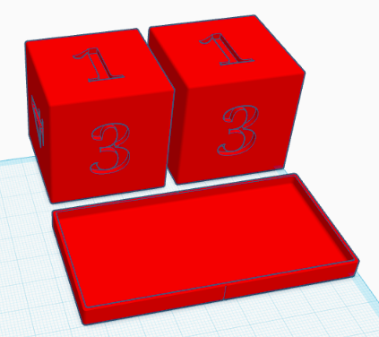 Countdown block calendar