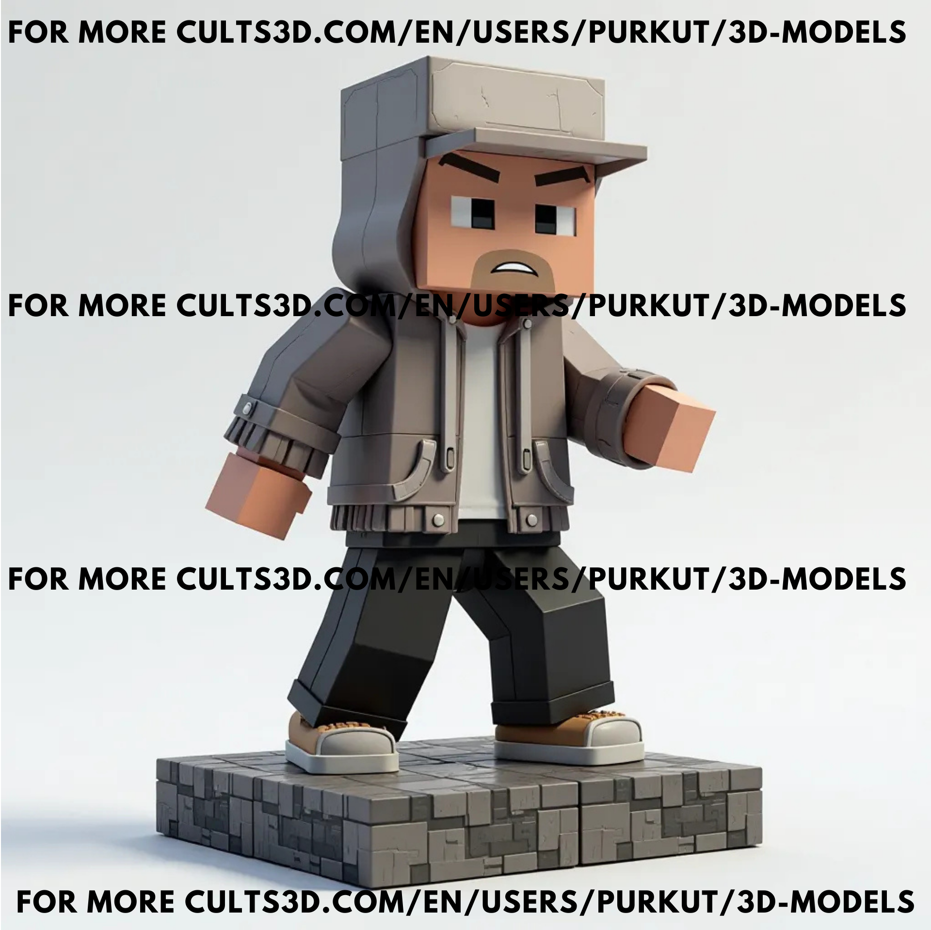 Eminem s Lose Yourself Minecraft Rap Battle Figure