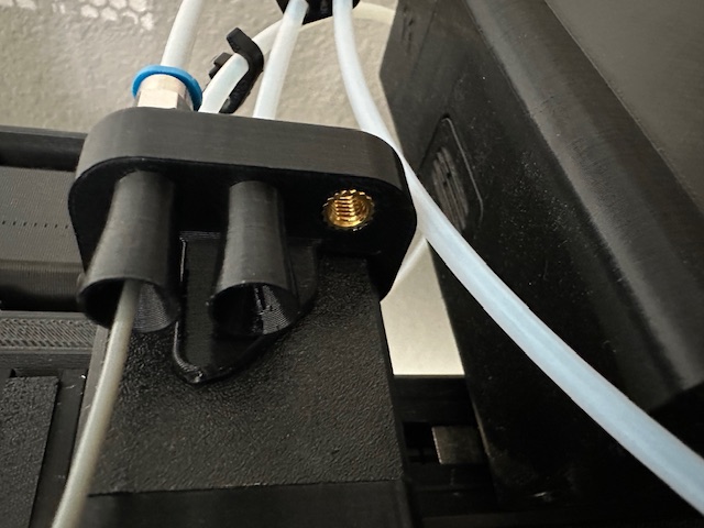 Filament Sensor Funnel (Insertion Guide) for the Prusa Festo Fitting M5-4 Flex Filament Sensor Bypass