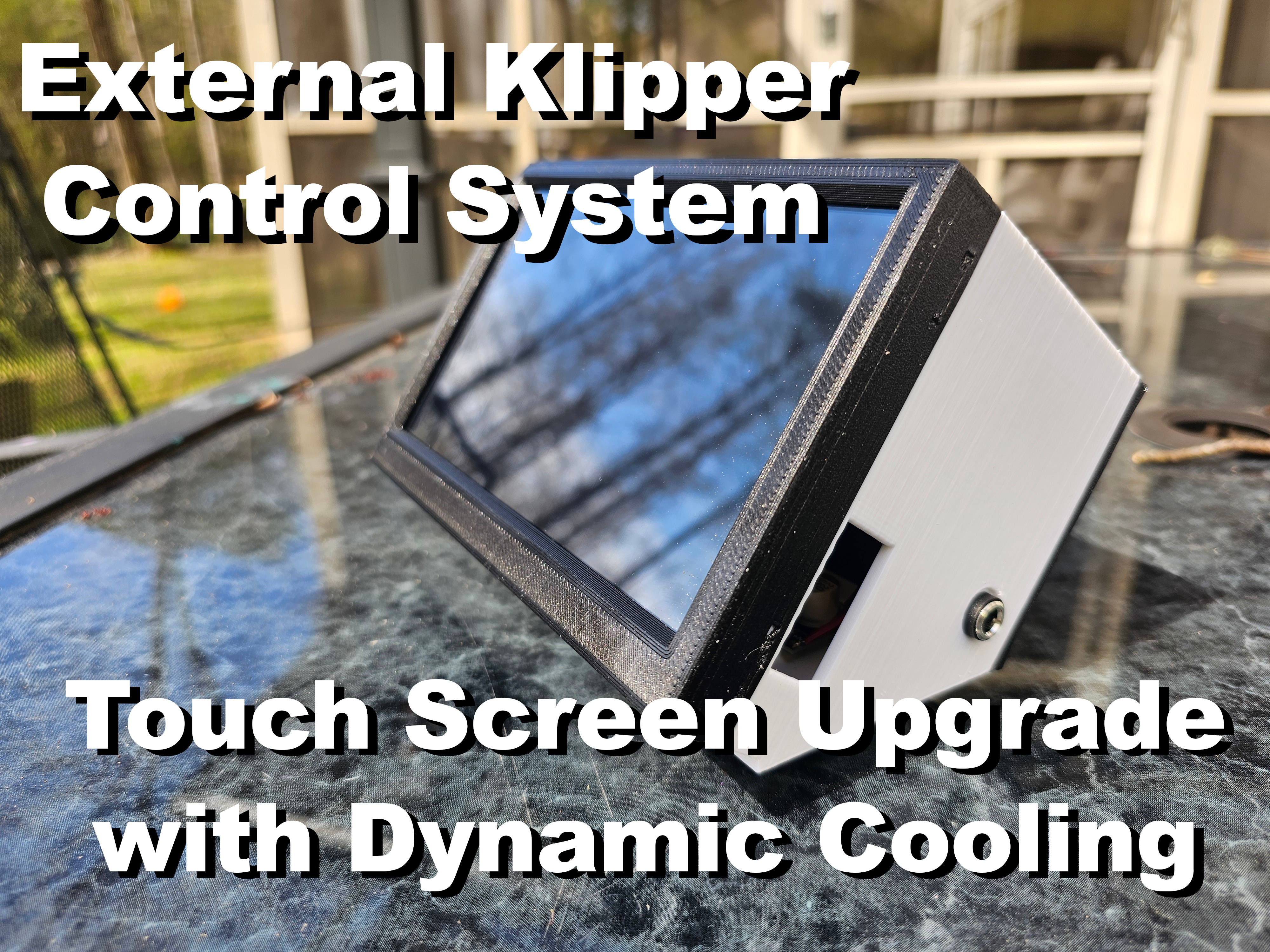 External Touchscreen Upgrade for Klipper