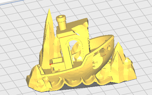 Shipwrecked benchy!