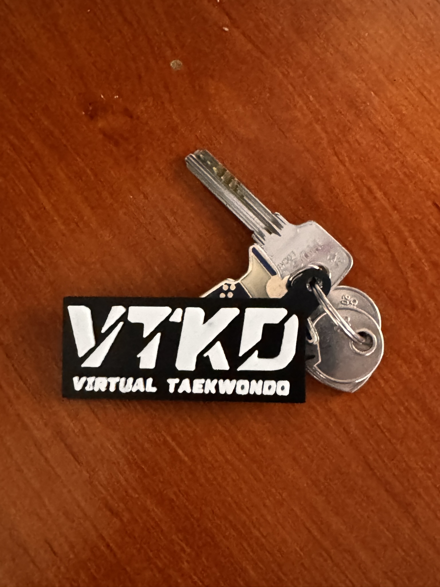 Virtual Taekwondo Keychain