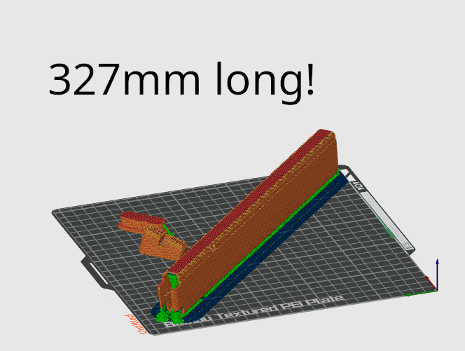 (WIP) Horizontal Print Slim Angled Talon Magazine High Capacity (Talon Spring)