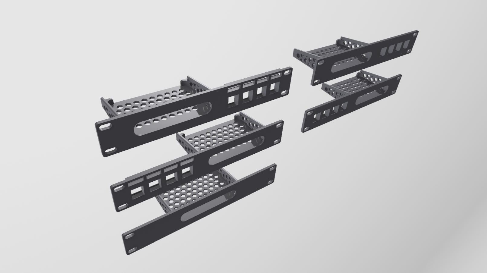 10 inch rack Unifi USW Flex Mini