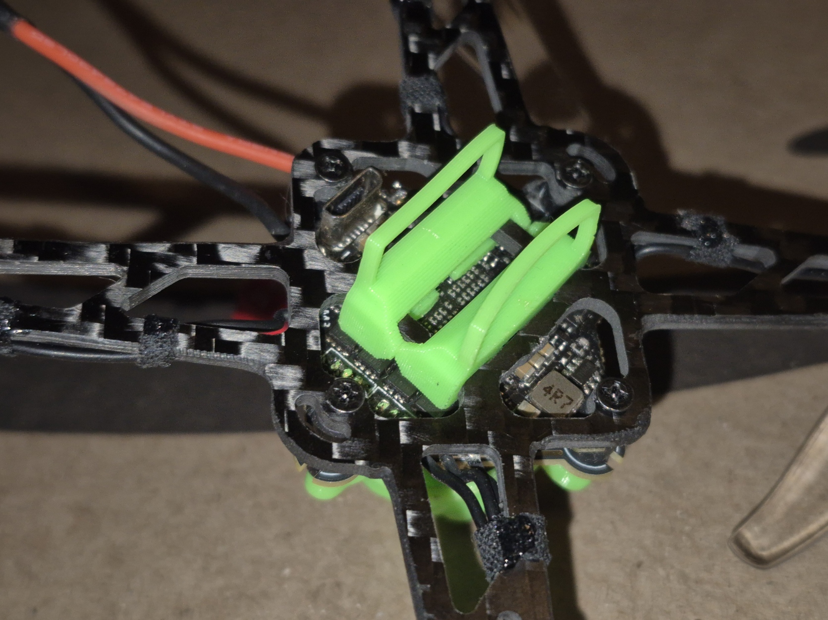 Nanohawk X 3" 1s battery Mount